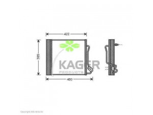 KAGER 94-5190 kondensatorius, oro kondicionierius 
 Oro kondicionavimas -> Kondensatorius
0001632V003