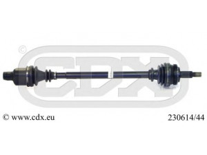 CDX 230614/44 kardaninis velenas 
 Ratų pavara -> Kardaninis velenas
8200029470