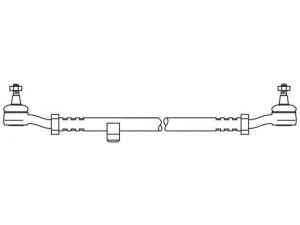 FRAP 1293 strypo montavimas 
 Vairavimas -> Sujungimo trauklės surinkimas/dalys -> Sujungimo trauklės surinkimas
1244601205