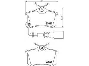 HELLA 8DB 355 010-781 stabdžių trinkelių rinkinys, diskinis stabdys 
 Techninės priežiūros dalys -> Papildomas remontas
6Q0698451, 6Q0698451B, 6X0698451