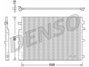 DENSO DCN23050 kondensatorius, oro kondicionierius 
 Oro kondicionavimas -> Kondensatorius
921001367R