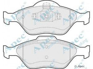 APEC braking PAD1117 stabdžių trinkelių rinkinys, diskinis stabdys 
 Techninės priežiūros dalys -> Papildomas remontas
1101462, 1101463, 1101464, 1128463
