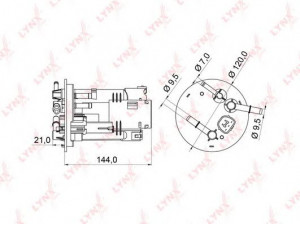 LYNXauto LF-971M kuro filtras
MR552780