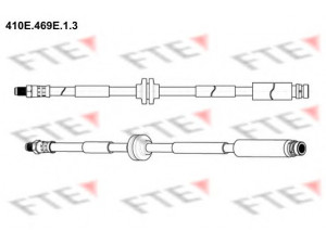 FTE 410E.469E.1.3 stabdžių žarnelė 
 Stabdžių sistema -> Stabdžių žarnelės
1324028, 1347496, 1355687, 1367293