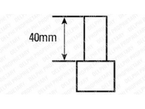 DELPHI DG7764 amortizatorius 
 Pakaba -> Amortizatorius
3041000508, 3041000509, 3041000636