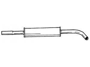 AKS DASIS SG60461 vidurinis duslintuvas