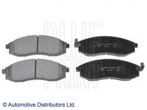 BLUE PRINT ADC44263 stabdžių trinkelių rinkinys, diskinis stabdys 
 Techninės priežiūros dalys -> Papildomas remontas
MN102617, MR493643, MR527550