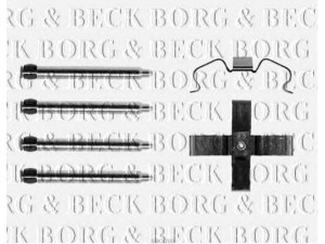 BORG & BECK BBK1200 priedų komplektas, diskinių stabdžių trinkelės 
 Stabdžių sistema -> Diskinis stabdys -> Stabdžių dalys/priedai