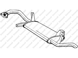 BOSAL 279-739 galinis duslintuvas 
 Išmetimo sistema -> Duslintuvas
MR 912798