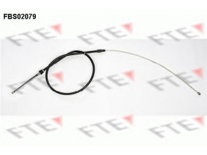 FTE FBS02079 trosas, stovėjimo stabdys 
 Stabdžių sistema -> Valdymo svirtys/trosai
1J0 609 721 BA, 1J0 609 721 J, 6Q0 609 721 AS
