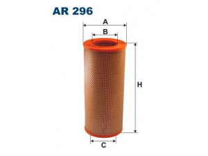 FILTRON AR296 oro filtras 
 Techninės priežiūros dalys -> Techninės priežiūros intervalai
311, 834281, PC1030