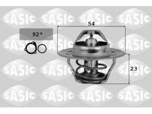 SASIC 9000065 termostatas, aušinimo skystis 
 Aušinimo sistema -> Termostatas/tarpiklis -> Thermostat
6526879, 1E0315171, 8983501426