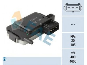 FAE 15014 jutiklis, įsiurbimo kolektoriaus slėgis 
 Elektros įranga -> Jutikliai
96.107.893, 7529274, 95VW-12B573-AA