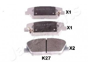 JAPANPARTS PA-K27AF stabdžių trinkelių rinkinys, diskinis stabdys 
 Techninės priežiūros dalys -> Papildomas remontas
58101-2TA61, 58101A6A20
