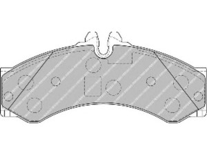 FERODO FSL1879 stabdžių trinkelių rinkinys, diskinis stabdys 
 Techninės priežiūros dalys -> Papildomas remontas
004 420 15 20, 004 420 24 20, 0044201520