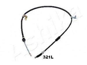ASHIKA 131-03-321L trosas, stovėjimo stabdys 
 Stabdžių sistema -> Valdymo svirtys/trosai
G14V44420C
