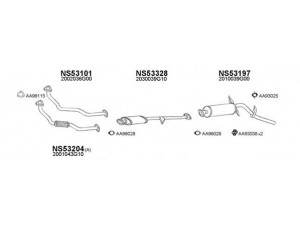 VENEPORTE 530006 išmetimo sistema