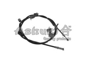 ASHUKI HRK12940 trosas, stovėjimo stabdys 
 Stabdžių sistema -> Valdymo svirtys/trosai
47510-S7A-G11