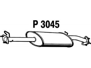 FENNO P3045 vidurinis duslintuvas
WCE500490