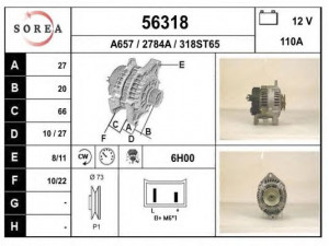 EAI 56318 kintamosios srovės generatorius