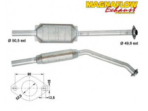 MAGNAFLOW 81627 katalizatoriaus keitiklis 
 Išmetimo sistema -> Katalizatoriaus keitiklis
4427445