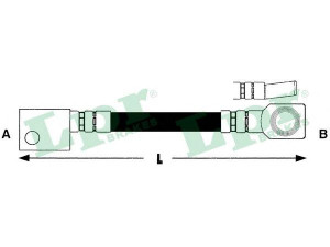 LPR 6T46152 stabdžių žarnelė 
 Stabdžių sistema -> Stabdžių žarnelės
562344, 90236355