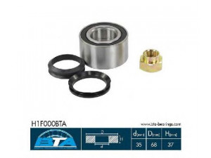 BTA H1F000BTA rato guolio komplektas 
 Ašies montavimas/vairavimo mechanizmas/ratai -> Rato stebulė/montavimas -> Rato guolis