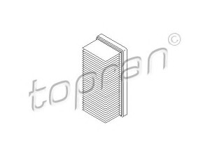 TOPRAN 700 246 oro filtras 
 Techninės priežiūros dalys -> Techninės priežiūros intervalai
1654 600 QAL, 8200 104 272
