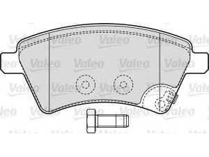 VALEO 598804 stabdžių trinkelių rinkinys, diskinis stabdys 
 Techninės priežiūros dalys -> Papildomas remontas
71742853, 71750033, 55810-79J00