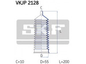 SKF VKJP 2128 gofruotoji membrana, vairavimas 
 Vairavimas -> Gofruotoji membrana/sandarinimai
6153313, 85GB3K661CA