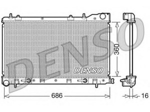 DENSO DRM36001 radiatorius, variklio aušinimas 
 Aušinimo sistema -> Radiatorius/alyvos aušintuvas -> Radiatorius/dalys
45111SA010, 45111SA011, 45119SA010