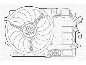 MAGNETI MARELLI 069422277010 ventiliatorius, radiatoriaus 
 Aušinimo sistema -> Oro aušinimas
17101475577