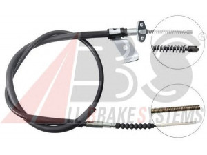 A.B.S. K15188 trosas, stovėjimo stabdys 
 Stabdžių sistema -> Valdymo svirtys/trosai
36400-21B00, 36400-30B00