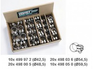 ERNST 460859 asortimentas, vamzdžių sujungimai