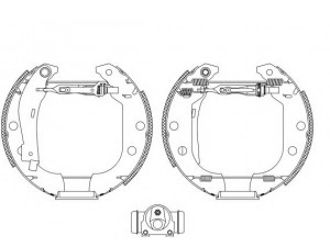HELLA PAGID 8DB 355 004-541 stabdžių trinkelių komplektas 
 Techninės priežiūros dalys -> Papildomas remontas
42418H, 4241K1, 4241K2, 4241K3