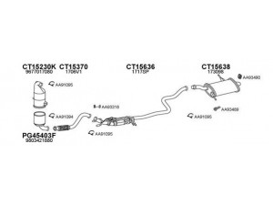 VENEPORTE 150560 išmetimo sistema 
 Išmetimo sistema -> Išmetimo sistema, visa