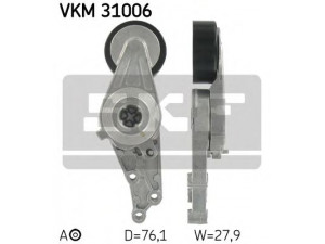 SKF VKM 31006 įtempiklio skriemulys, V formos rumbuotas diržas 
 Diržinė pavara -> V formos rumbuotas diržas/komplektas -> Įtempiklio skriemulys
06B 903 133, 06B 903 133 E, 06B 903 133