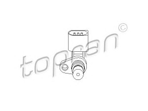 TOPRAN 111 384 RPM jutiklis, variklio valdymas 
 Variklis -> Variklio elektra
06A 905 161A, 1 072 303, 95VW99P986BA