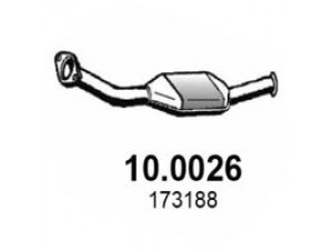 ASSO 10.0026 katalizatoriaus keitiklis 
 Išmetimo sistema -> Katalizatoriaus keitiklis
170689, 173188, 1731C9