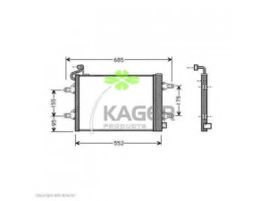 KAGER 94-5336 kondensatorius, oro kondicionierius 
 Oro kondicionavimas -> Kondensatorius
6Q0820411B