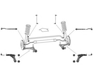 MEYLE WG0472300 vairavimo mechanizmas; rato pakaba 
 Ašies montavimas/vairavimo mechanizmas/ratai -> Prekių paieška pagal schemą