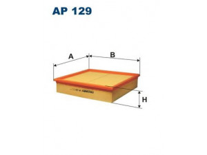 FILTRON AP129 oro filtras 
 Techninės priežiūros dalys -> Techninės priežiūros intervalai
835607, 835608, 835609, 835617