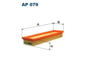 FILTRON AP079 oro filtras 
 Techninės priežiūros dalys -> Techninės priežiūros intervalai
1444L6, 7701036270, PC602