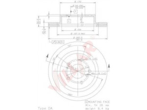 VILLAR 628.1013 stabdžių diskas 
 Dviratė transporto priemonės -> Stabdžių sistema -> Stabdžių diskai / priedai
4320624P01
