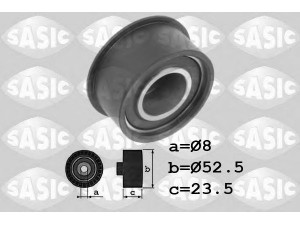 SASIC 1706039 kreipiantysis skriemulys, paskirstymo diržas 
 Diržinė pavara -> Paskirstymo diržas/komplektas -> Laisvasis/kreipiamasis skriemulys
5636415, 5636419, 5636427