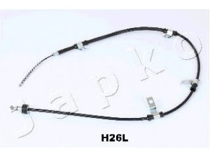 JAPKO 131H26L trosas, stovėjimo stabdys 
 Stabdžių sistema -> Valdymo svirtys/trosai
597701C300, 597701C300