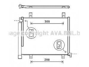 AVA QUALITY COOLING VW5327 kondensatorius, oro kondicionierius