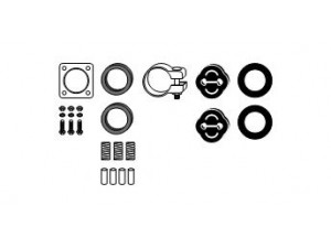 HJS 82 11 2380 montavimo komplektas, išmetimo sistema 
 Dviratė transporto priemonės -> Išmetimo sistema -> Surinkimo komplektas