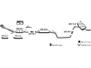 ERNST 010304 išmetimo sistema 
 Išmetimo sistema -> Išmetimo sistema, visa