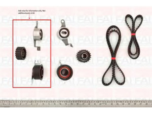 FAI AutoParts TBK31 paskirstymo diržo komplektas 
 Techninės priežiūros dalys -> Papildomas remontas
1110999, YS4J6K288BA